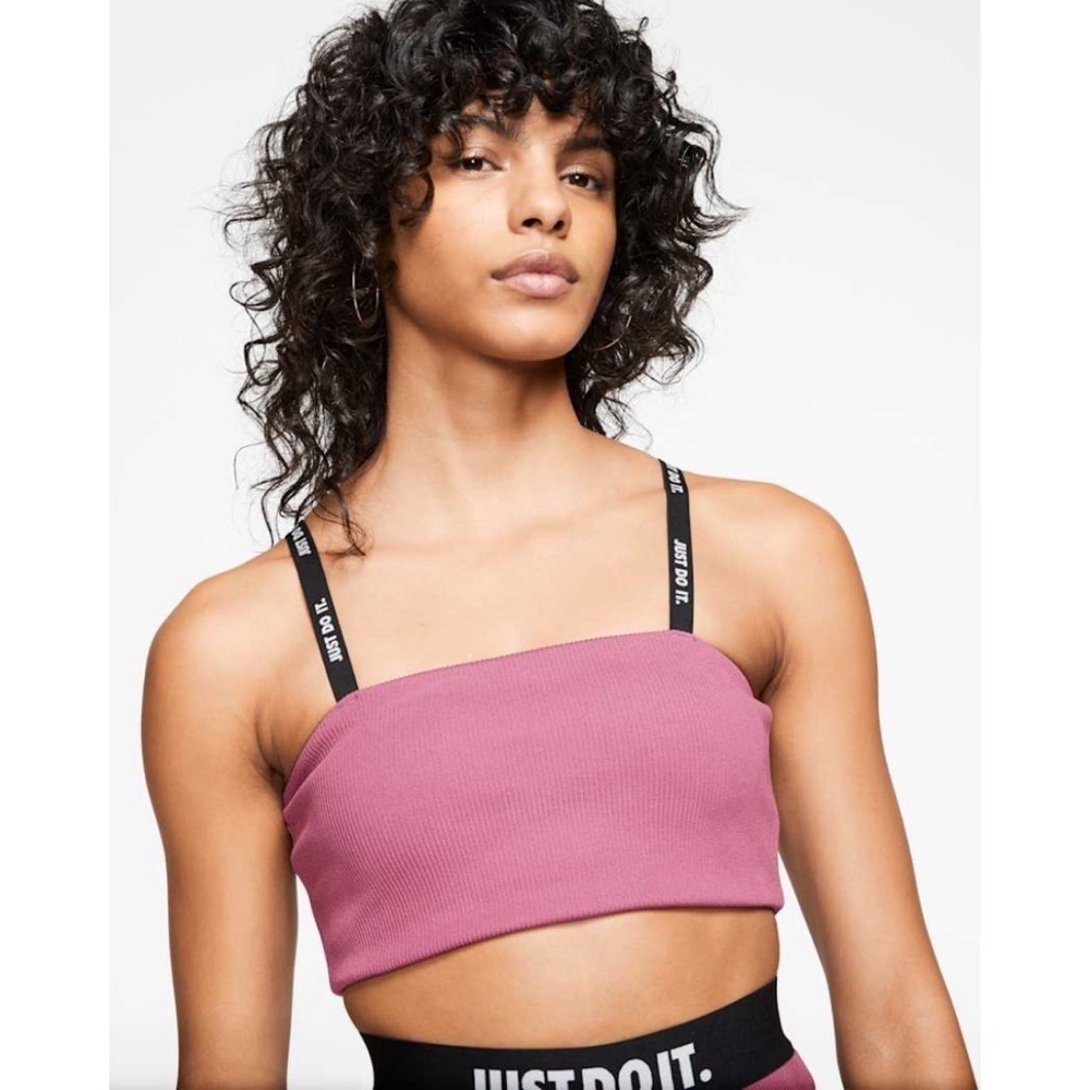 NIKE Sportswear Jdi Women's Ribbed Top In Purple Medium